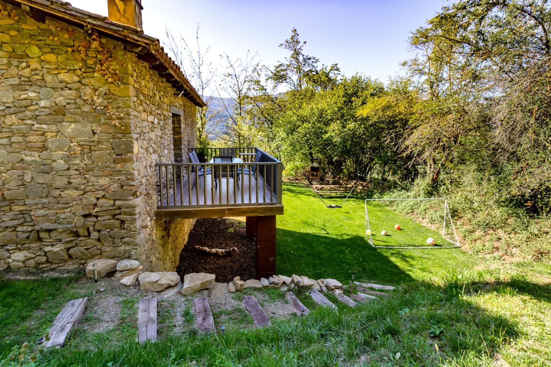 M De Puigsec Mas Rural Al Ripolles Villa Gerona Buitenkant foto
