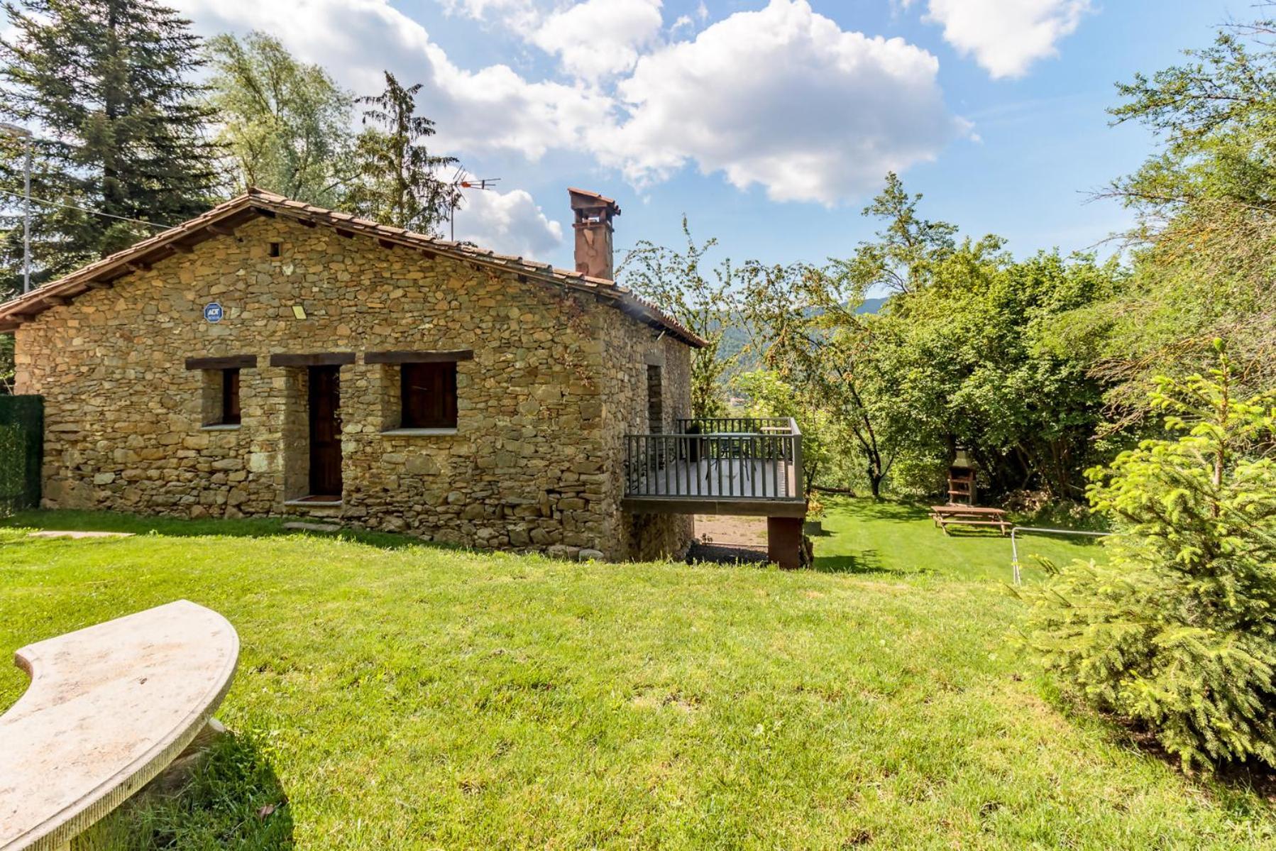 M De Puigsec Mas Rural Al Ripolles Villa Gerona Buitenkant foto